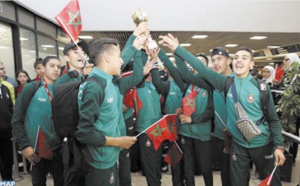 L'équipe nationale scolaire de cross-country accueillie avec les honneurs à Casablanca