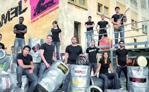 Spectacle inédit avec le groupe de percussion urbaine Bramel’z à Casablanca : Son, feu, eau et lumière à la Villa des arts