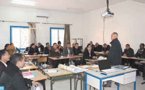 Des ateliers de formation dans le cadre du programme "Connecting Classrooms" à Errachidia