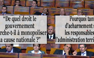 “De quel droit le gouvernement cherche-t-il à monopoliser la cause nationale ?”