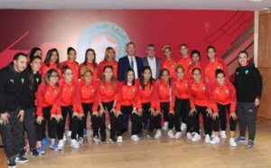 Cérémonie en l'honneur de l’EN féminine