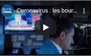 Coronavirus : les bourses mondiales toujours dans le rouge