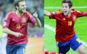 Jordi Alba et Juan Mata aux JO de Londres