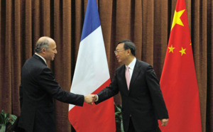 Laurent Fabius en visite en chine: Le chef de la diplomatie française  à Pékin pour une prise de contact