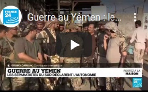 Guerre au Yémen : les séparatistes du sud déclarent l'autonomie