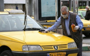 A Téhéran, les chauffeurs de taxi broient du noir à cause du virus