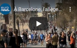 À Barcelone, l'allègement du confinement laisse un sentiment mitigé