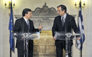 Zone Euro: Barroso réclame plus d’efforts du gouvernement grec