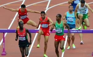 Brahim Taleb et Hamid Ezzine en finale du 3000 m steeple des J.O  dimanche 20h45 TU
