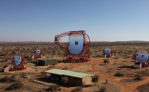 Installation du plus grand télescope du monde en Namibie