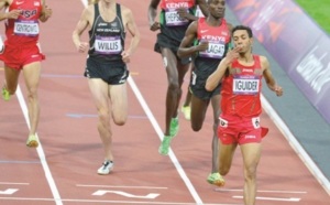 Iguider en finale du 1500 m