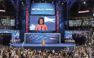 Présidentielle américaine : Michelle Obama bat le rappel pour son mari