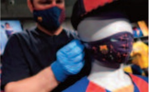 Masques, gants, huis clos