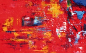 Biennale de l’art abstrait du XXIème siècle en France : Hayat Saidi expose sa récente «Inspiration»