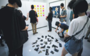 ​A Tokyo, une exposition d’art où le vol des œuvres est permis