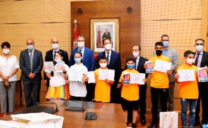 ​Le MEN célèbre les lauréats du  tournoi de sport scolaire à distance