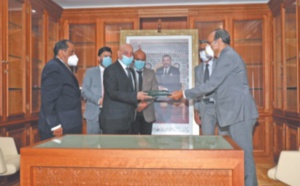 ​Le président de la Chambre des représentants s’entretient avec son homologue libyen