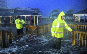 New York inondée et sans électricité : La tempête Sandy frappe les Etats-Unis de plein fouet