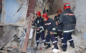 Deux morts  dans l'effondrement d'une maison à Casa