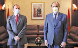 Le président de la Chambre des représentants reçoit l’ambassadeur de Grande-Bretagne à Rabat