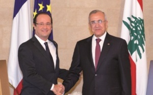 Arrivée du président Hollande à Beyrouth : Soutien de la France au Liban menacé par la crise syrienne