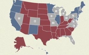 "Swing States" : Ces Etats qui détermineront l'issue de la présidentielle américaine