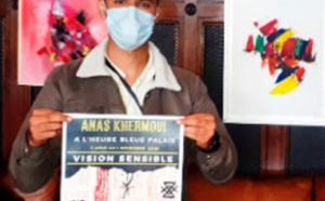 ​Le jeune artiste Anas Khermoui expose sa "Vision sensible" à Essaouira