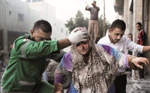 L'offensive meurtrière de l'armLe Maroc au chevet des victimes de la barbarie sioniste : Israël poursuit ses massacres à Gaza