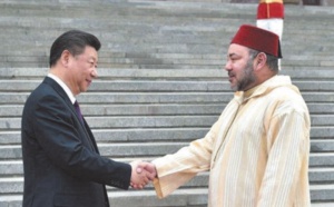 S.M le Roi s'entretient par téléphone avec le président chinois