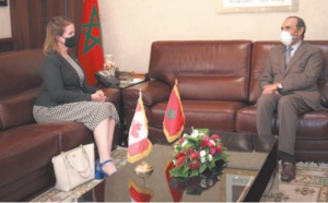 Habib El Malki reçoit la nouvelle ambassadrice du Canada à Rabat
