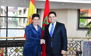 Nasser Bourita s'entretient avec son homologue espagnole