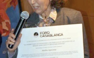 Foro Casablanca 2012 : Hommage à l’artiste Malika Agueznay