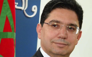 Nasser Bourita s'entretient avec Dmytro Kuleba et Olivier Varhelyi