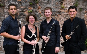 Le Quatuor de clarinettes à l’Institut français : Anches Hantées en concert à Agadir
