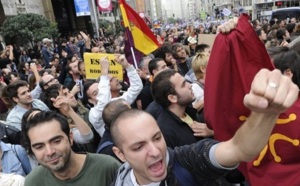 La tension monte en Espagne : Manifestations à Madrid contre la politique d’austérité