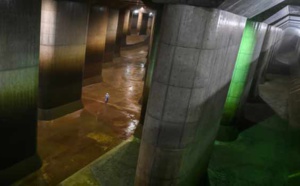 Le “Parthénon ” souterrain qui protège Tokyo des inondations