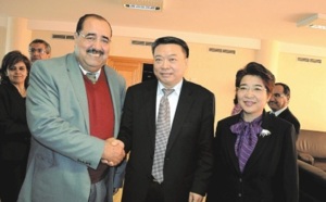 Driss Lachgar reçoit un responsable du parti communiste chinois