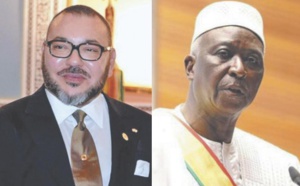 Le président Bah N'Daw remercie S.M le Roi pour son accompagnement constant du Mali