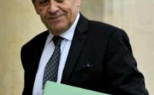 Jean Yves Le Drian en visite au Maroc