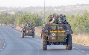 Les soldats français montent vers le Nord du Mali