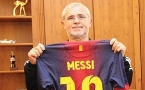 Le maillot de Messi pour Müller