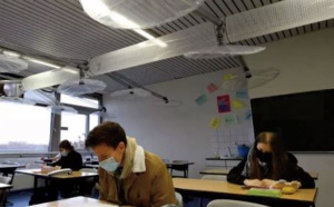 Pour mieux aérer, la solution bricolée d’ une école allemande