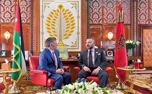 S.M Mohammed VI s'entretient par téléphone avec S.M le Roi Abdallah II Ibn Al Hussein