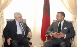 Entretien téléphonique entreS.M le Roi et Mahmoud Abbas