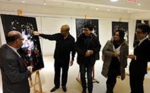Hamid Bouhioui expose ses toiles à Dar Al-Maghrib à Montréal