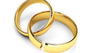 Plus d’un mariage sur six se solde par un divorce