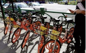 Avec ses vélos de couleur orange,Téhéran se rêve en Amsterdam de montagne