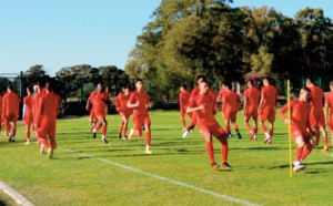 Les U20 à pied d’ œuvre à Tunis