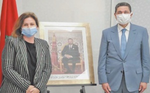 Son Altesse la Princesse Lalla Zineb reçoit le président du ministère public