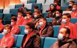 Réception à Salé en l'honneur de l'équipe nationale U20